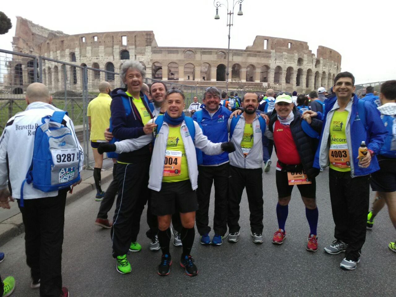 SPORT E AMICIZIA. 15 ADRANITI ALLA MARATONA DI ROMA