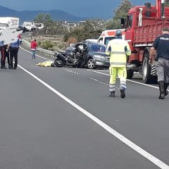 ADRANO. TRAGICO IMPATTO AUTO-MOTO SULLA 284. MUORE BRONTESE DI 36ANNI