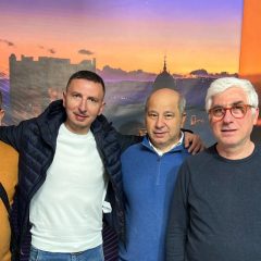 Dall’Ucraina ad Adrano. Visita a TVA del giornalista del Tg1 Giuseppe La Venia