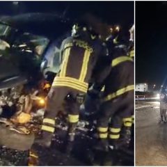 Grave incidente stradale sulla SS 284 in territorio di S.M. di Licodia