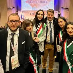 Adrano. Rappresentanza adranita a Treviso per il convegno nazionale Anci giovani