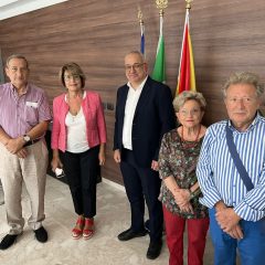 Incontro tra il sindaco Mancuso e la nuova presidente del Lions club Adrano-Bronte-Biancavilla Graziella Portale