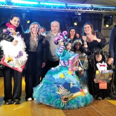 Adrano. Aurora Calvagna vince per il secondo anno “Mascherina” con il costume “La Dea del mare”