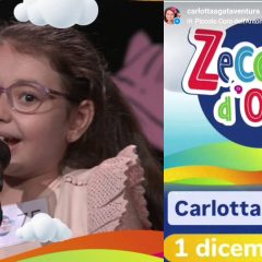 Anche la piccola biancavillese Carlotta Ventura nella giuria della finale dello “Zecchino d’oro“ 2024