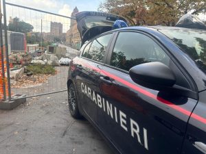 foto cantiere via roma Adrano controlli