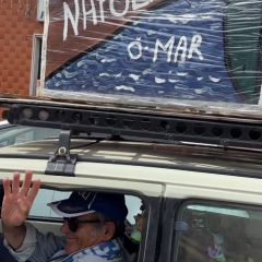 Adrano. Esplode la gioia del supertifoso Michele Fiumarella per il 4° scudetto vinto dal Napoli