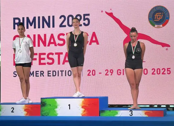 Rimini. Clara Scarvaglieri campionessa italiana di cerchio