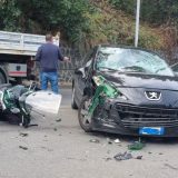 Bronte. Scontro auto-scooter. Ferito un giovane