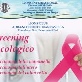 Biancavilla. Domenica 19 ottobre 2025 screening oncologico e del diabete promosso dal Lions Club