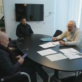 Conferenza Stampa del 19 febbraio 2026. Il sindaco di Adrano Fabio Mancuso illustra i termini e particolari della querela.