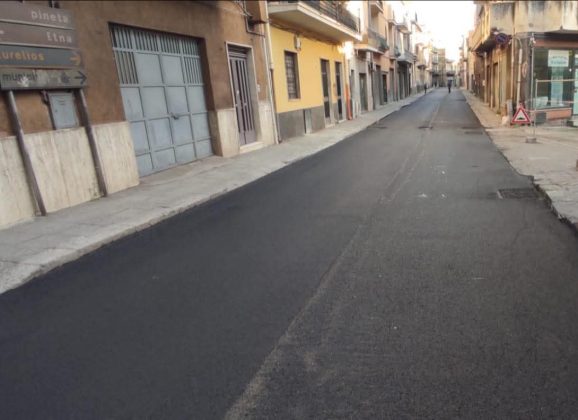 Adrano. Conclusi i lavori di qualificazione di Via Vittorio Emanuele