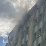 Catania. Paura per un incendio al settimo piano dell’ospedale Cannizzaro