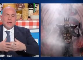 Le tradizioni popolari su Rai 1. La “Diavolata” di Adrano nella trasmissione “Porta a Porta”