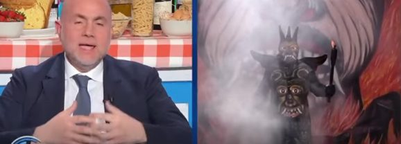 Le tradizioni popolari su Rai 1. La “Diavolata” di Adrano nella trasmissione “Porta a Porta”