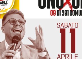 La corsa alla Presidenza della Regione. Ismaele La Vardera l’11 aprile 2026 ad Adrano