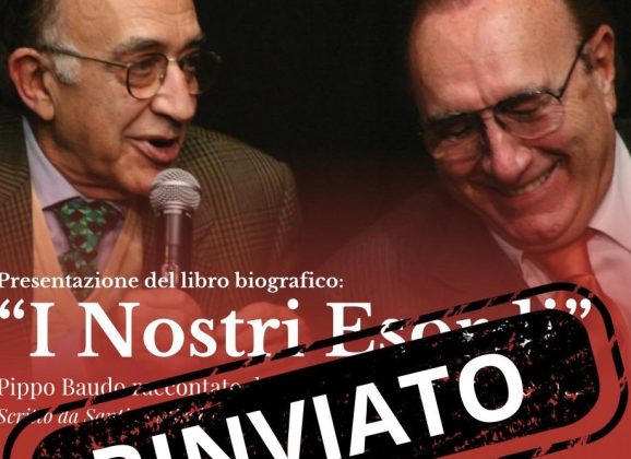 Adrano. Rinviata la presentazione del libro “I nostri esordi” del 20 maggio al Teatro “Bellini”