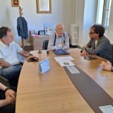 Bronte. Il neo sindaco Gullotta in municipio per incontrare Firrarello