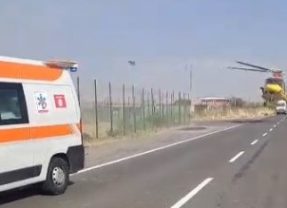 Incidente stradale tra Adrano e Carcaci. Un ferito. Intervento dell’elisoccorso