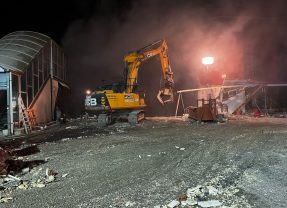 Messina, inviate ruspe della struttura di risanamento nel luogo del crollo per supportare operazioni di soccorso e ricerca