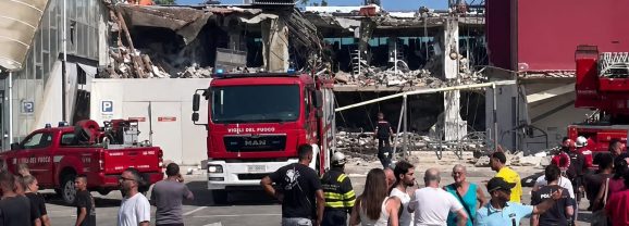 Crolla una palazzina a Pistunina (Messina). Soccorsi in attività, si cercano i dispersi