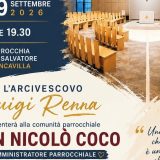 Biancavilla. Il 19 settembre 2026 mons. Renna presenterà don Nicolò Coco nuovo amministratore parrocchiale al SS. Salvatore