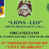 Adrano. I preparativi della 23esima edizione del torneo di tennis promosso da Lions-Leo