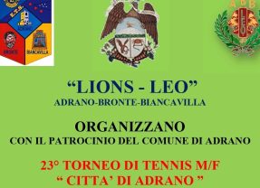 Adrano. I preparativi della 23esima edizione del torneo di tennis promosso da Lions-Leo