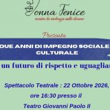 Adrano. “Donna Fenice” celebra 2 anni di attività. Il 22 ottobre arte e sensibilizzazione al Teatro Giovanni Paolo II
